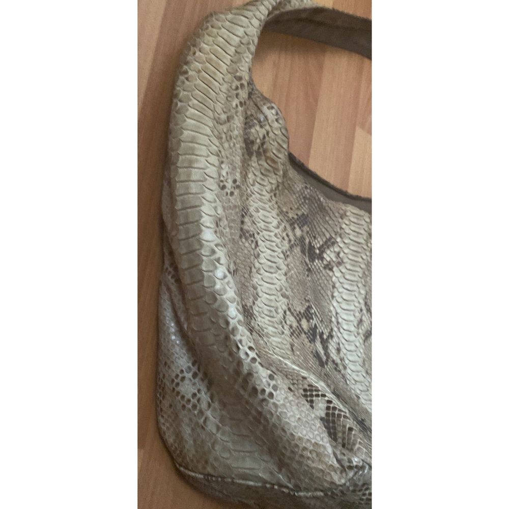 Vintage Courage B Python Extra Large Tote Shoulde… - image 4